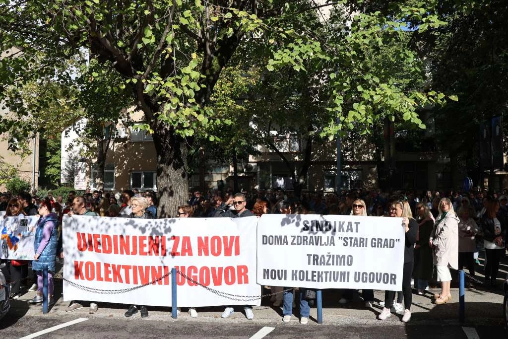 Počeo generalni štrajk zdravstvenih radnika u HNŽ-u
